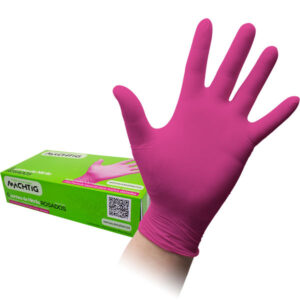 GUANTE NITRILO FUCSIA MACHTIG