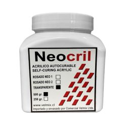 ACRILICO TRANSPARENTE AUTOCURABLE 500 GR NEOCRIL