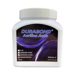 ACRILICO TRANSPARENTE AUTOCURABLE 500 GR DURABOND