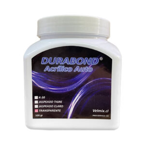 ACRILICO TRANSPARENTE AUTOCURABLE 500 GR DURABOND