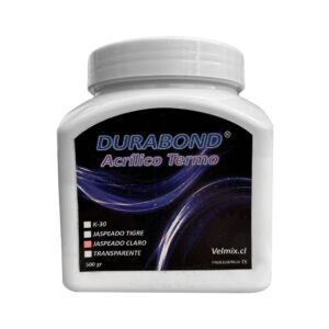 ACRILICO ROSADO JASPEADO TERMOCURABLE 500 GR DURABOND