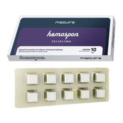 GELITA HEMOSTATICA HEMOSPON 10 UNIDADES