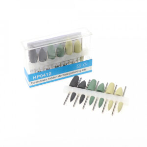 KIT CONOS DE GOMA PARA ACRILICO 10 PCS