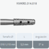 FRESA DIAMANTE A/V TRONCOCONICA BORDE REDONDO GRANO MEDIO 959KRD.314.018 KOMET