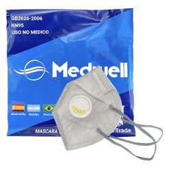 MASCARILLA KN95 CON VALVULA UNIDAD