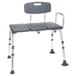 SILLA TRANSFER CON RESPALDO PARA DUCHA EQUATE