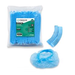 GORRO CLIP AZUL TRESOR 100 UND