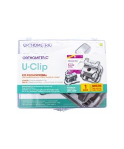 KIT BRACKETS AUTOLIGADO ROTH + ARCOS + TUBOS U-CLIP ORTHOMETRIC