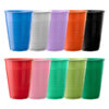 VASOS DESECHABLES COLORES 4 OZ (120cc) 50 UNDS