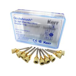ESCOBILLAS PULIDO OCCLUBRUSH COPA 10 UNIDADES KERR