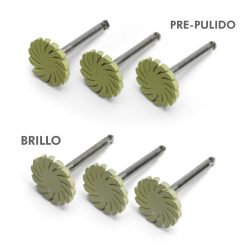 DIAGLOSS GOMAS ESPIRALES DE PULIDO COMPOSITE X 3 UNIDADES KERR