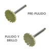 DIAGLOSS GOMA ESPIRAL DE PULIDO COMPOSITE UNIDAD KERR