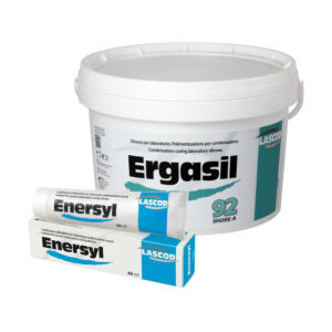 KIT SILICONA LABORATORIO ERGASIL 1,6 KG + ENERSYL 60 ML LASCOD