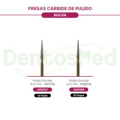 FRESA CARBIDE DE PULIDO AGUJA KERR