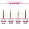 FRESA CARBIDE DE PULIDO TRONCOCÓNICA KERR