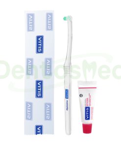 CEPILLO VITIS MONOTIP + PASTA ENCIAS 15 ML EN CELOFAN