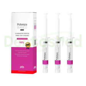 BLANQUEAMIENTO PEROXIDO DE CARBAMIDA 16% X 3 JERINGAS POTENZA BIANCO PHS