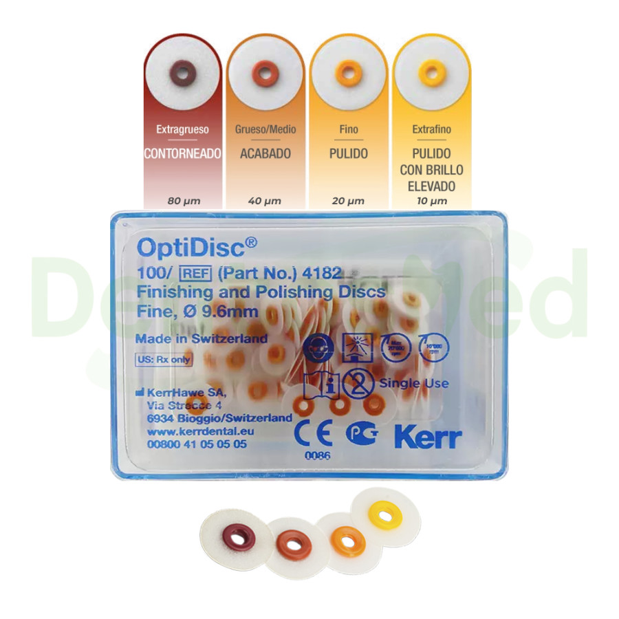 OPTIDISC DISCOS PULIDO 9.6 MM KERR
